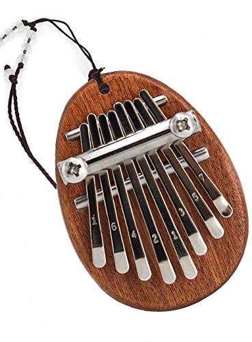 joybox 8 Keys Thumb Piano Mini Kalimba Thumb Piano Portable Piano exquisite Thumb Piano Solid Wood Finger Piano Pendant Musical Instrument Beginners Gift