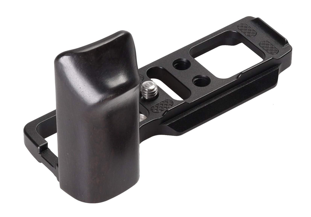 WEPOTO GR3 Hand Grip Quick Release Plate L Bracket Compatible with Ricoh GR III GR IIIx Camera -Aluminium Ebony (GP-gr3-b)