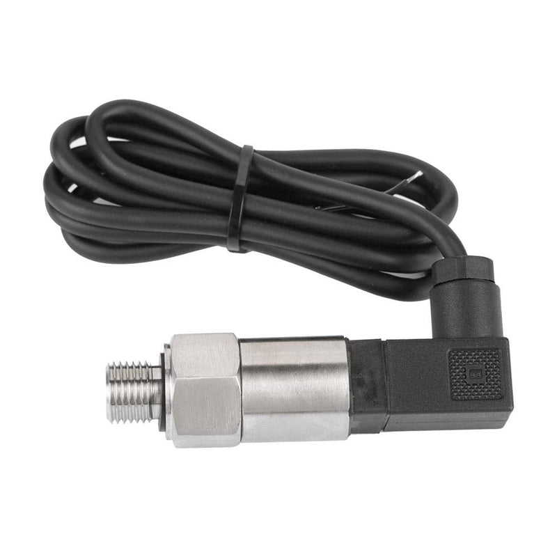 Pressure Transducer, Water Pressure Transducer 4-20mA Output G1/4" Silicon Pressure Transmitter Transducer for Water Gas Oil(0-0.2MPA) 0--0.2MPA