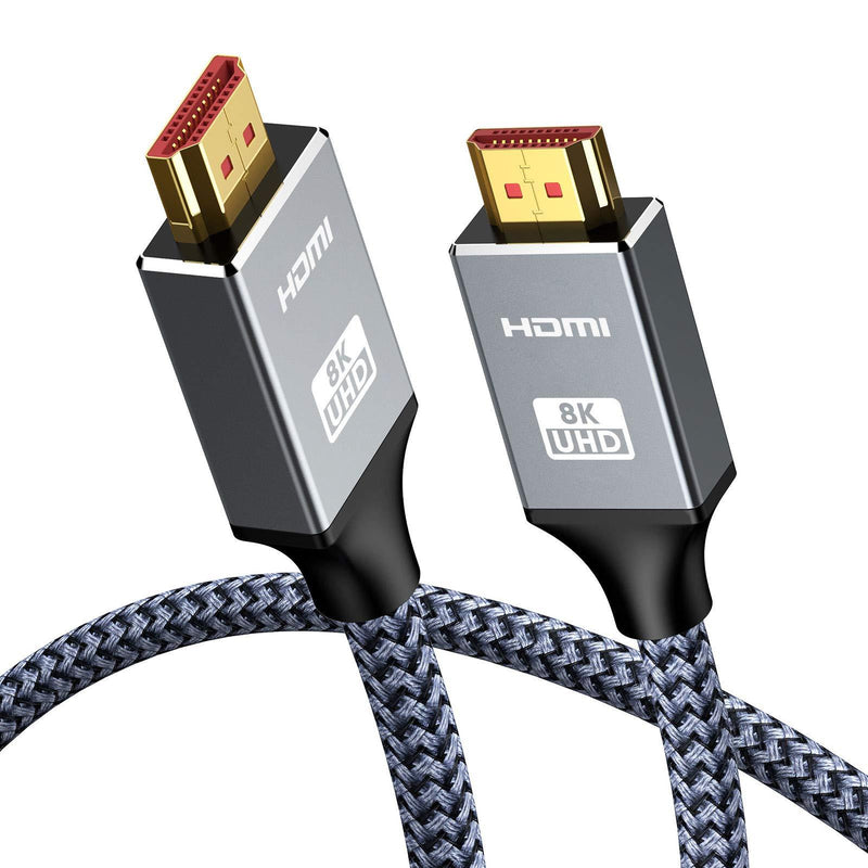8K HDMI Cable, Oldboytech 3ft Gaming Cable for 2077 Supports hdmi Cable,48gpbs,4K@120HZ,8K@60HZ,Dynamic HDR,3D Compatible with UHD TV, for Monitor, for Projector,for PC,for PS4 and More 3Feet