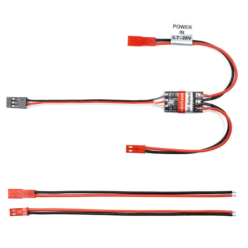 RC Remote Controlled AUX on/Off Electronic Switch Relay for Car Truck Boat LED Light Drone (8A) 8A