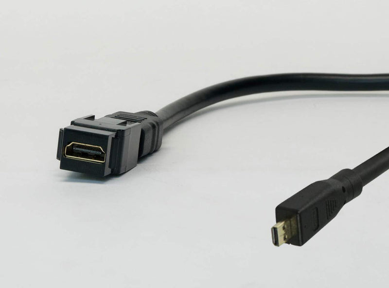 Rack and Panel Connector HDMI with Detachable Cable Micro-HDMI > HDMI A