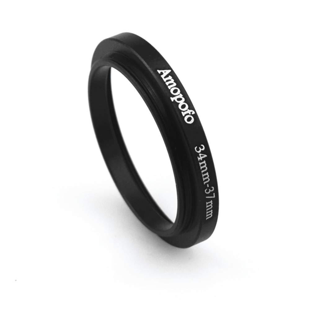 34mm to 37mm Camera Filters Ring Compatible All 34mm Camera Lenses or 37mm UV CPL Filter Accessory,34-37mm Camera Step Up Ring 34 to 37mm Step Up Ring Adapter