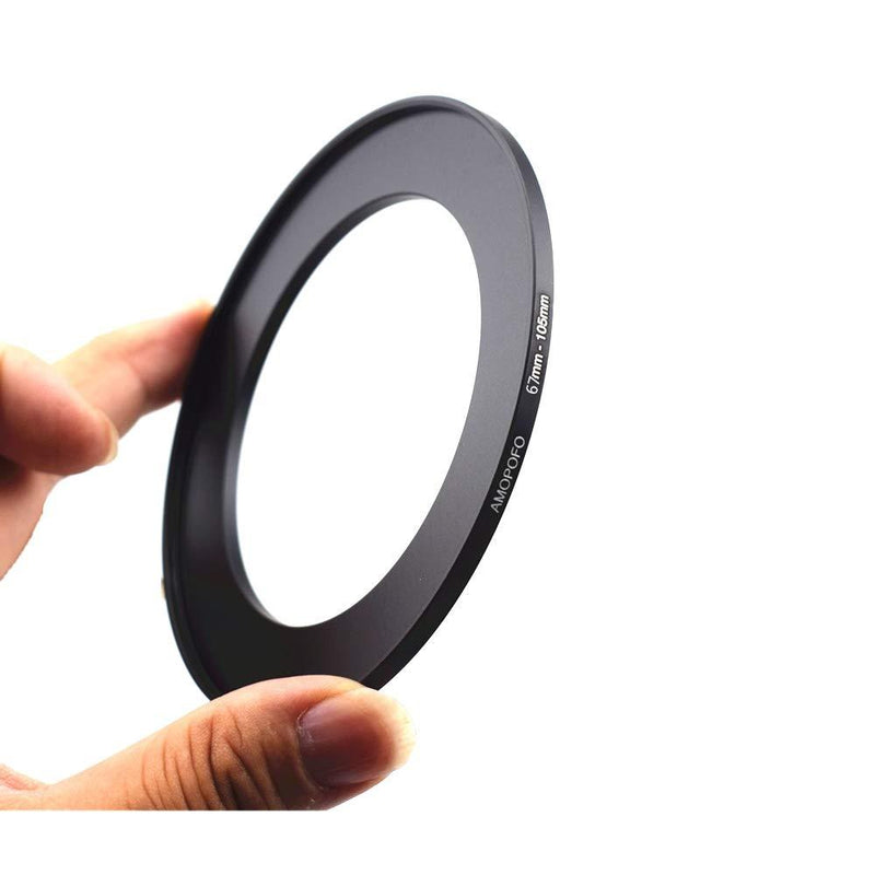 67mm to 105mm Camera Filters Ring Compatible All 67mm Camera Lenses or 105mm UV CPL Filter Accessory,67-105mm Camera Step Up Ring 67 to 105mm Step Up Ring Adapter