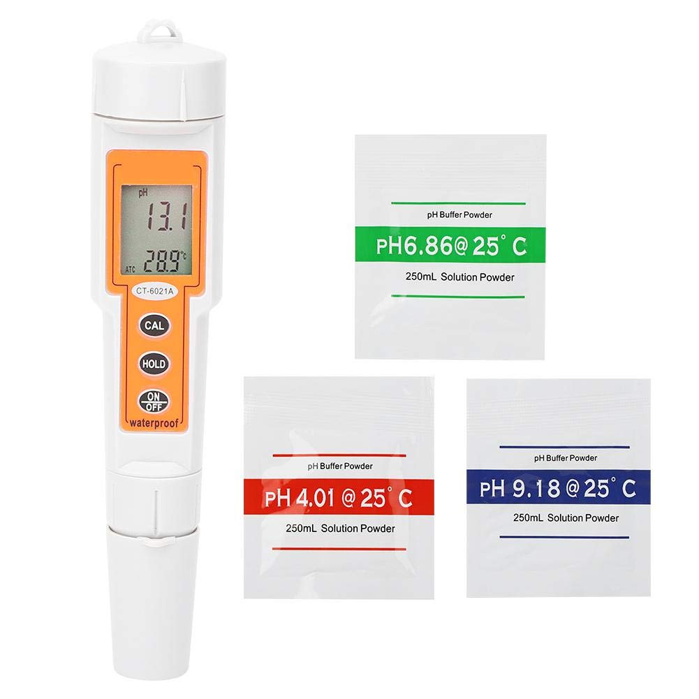 CT6021A PH Meter High Accuracy Water Quality Tester for Swimming Pool Aquarium
