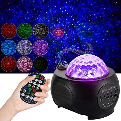 [AUSTRALIA] - Star Night Light Projector for Kids, Yora LED Laser Lights with Nebula Cloud Ocean Wave for Bedroom Night Lights Ambiance No-Rechargeable 
