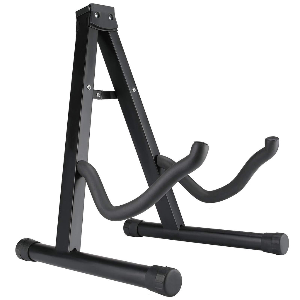 Avenda Guitar Stand, A-Frame Universal Folding Instrument Stand for Acoustic Electric Bass Guitar