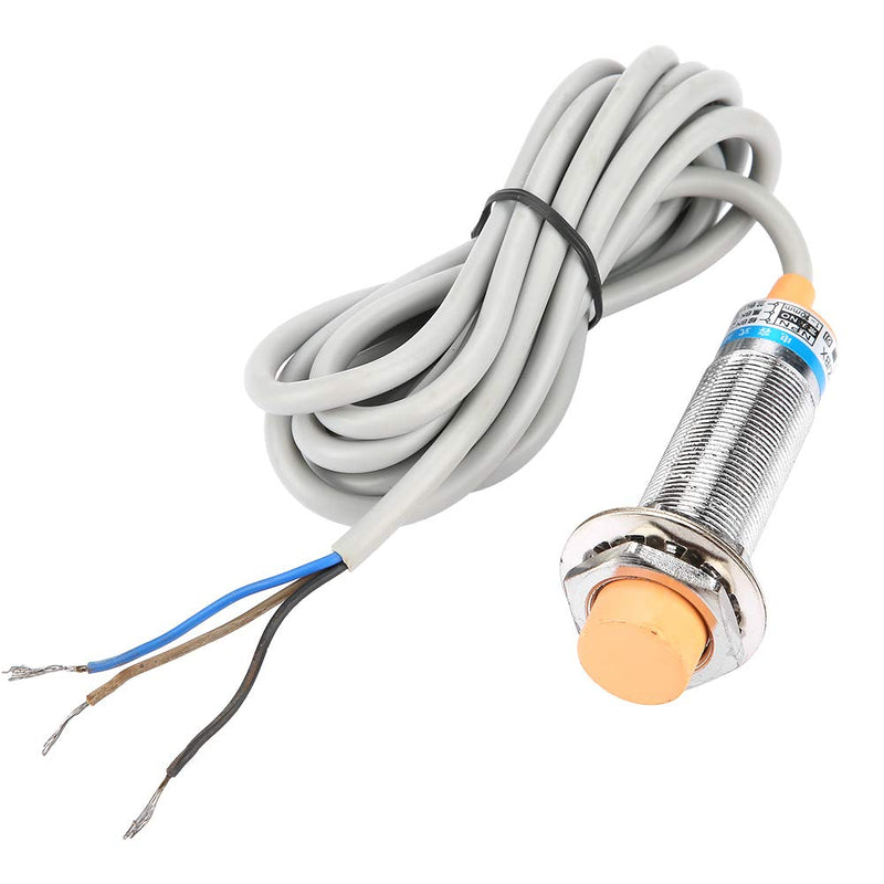 Proximity Switch, LJC18A3-B-Z/AX Detection 10mm 6-36 VDC Capacitive Proximity Sensor Switch NPN Normally Closed(NC) 3 Wires
