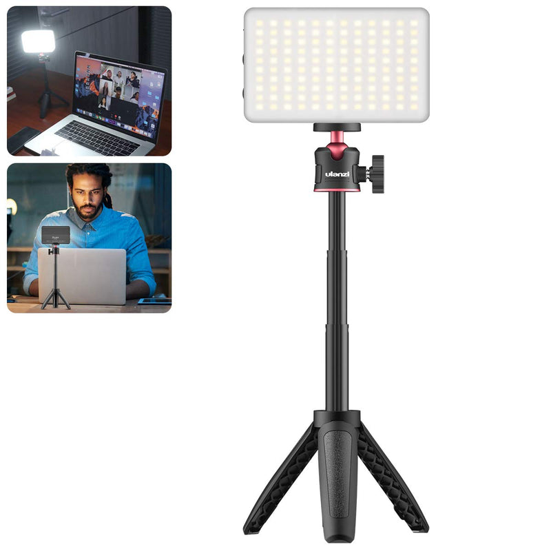 Zoom Lighting for Computer VIJIM Laptop Light for Video Conferencing, MacBook Computer Desk Light for Zoom Call | Remote Working | Self Broadcasting | Live Streaming | Online Meeting | Microsoft Teams Black