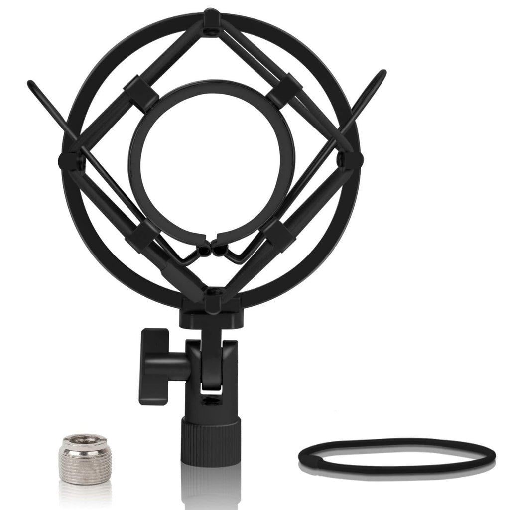 [AUSTRALIA] - Boseen Microphone Shock Mount Mic Holder, Anti-Vibration Suspension Shock Mount Mic Holder Clip for 43mm-47mm Diameter Condenser Microphone 