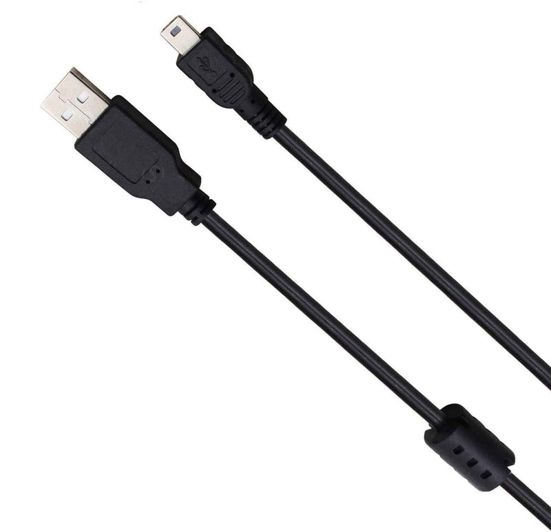 UC-E4 UC-E15 UC-E19 USB Cable Photo Transfer Cord Compatible with Nikon Digital SLR DSLR D600 D610 D7000 D3S D300S D3000 D3X D90 D700 D60 D3 D300 D40X D40 and More (1.5m/Black)