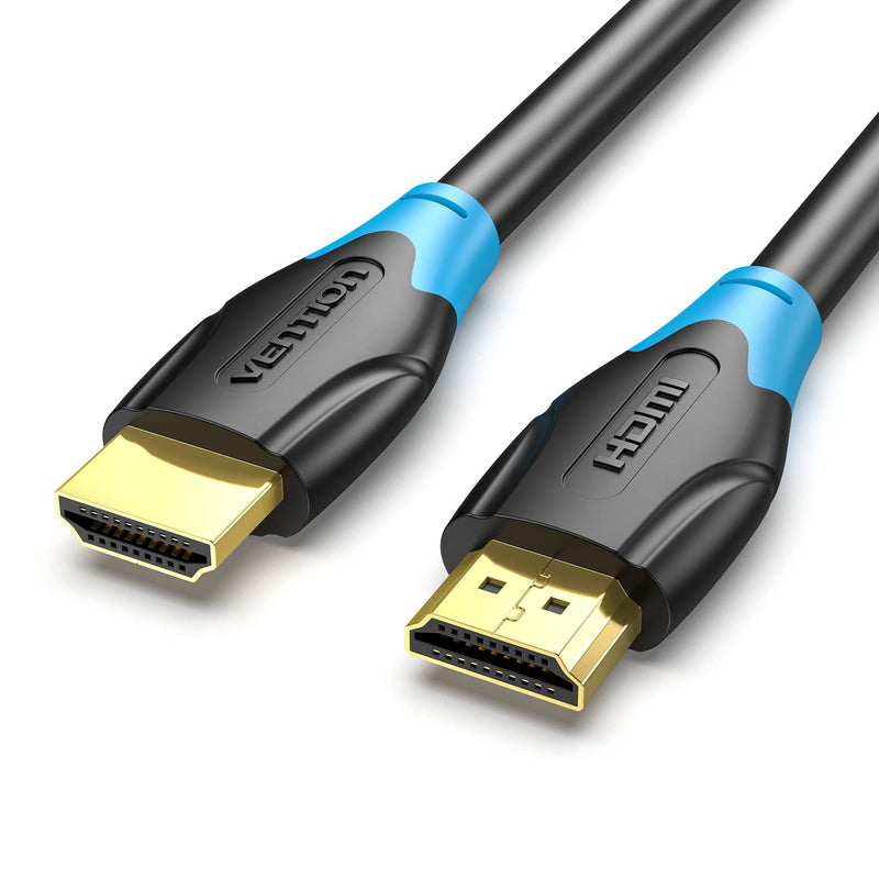 4K HDMI to HDMI Cable 6FT, VENTION 18Gbps High Speed HDMI 2.0 Cord, 4K@60Hz, Ultra HD, 2K, 1080P, 3D, ARC, Compatible for Monitor UHD TV PC PS5 PS4 6FT/2M PVC