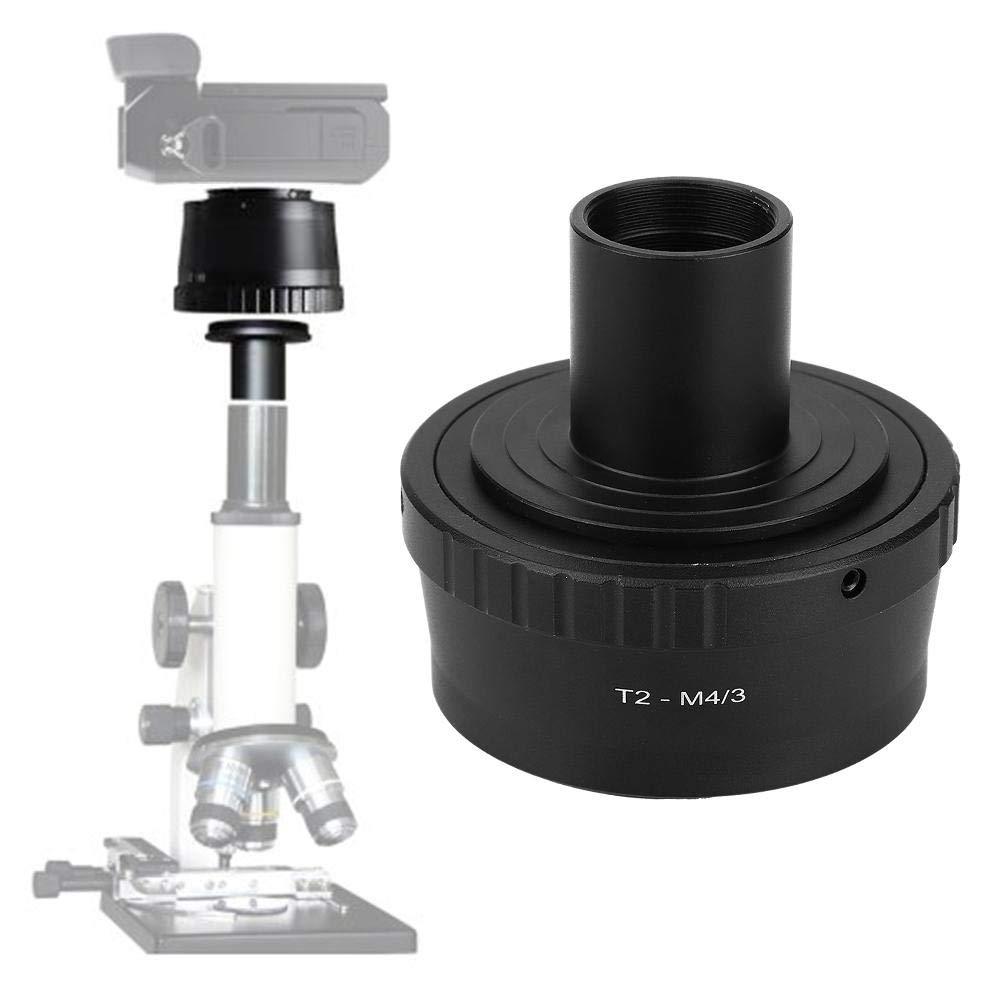 Bindpo T2-M4/3 Microscope Adapter with M42 Thread, Converter for 23.2mm T Mount Microscope Eyepiece to for Olympus M4/3 Mount Mirrorless Camera