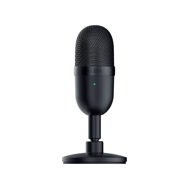 Razer Seiren Mini USB Streaming Microphone: Precise Supercardioid Pickup Pattern - Professional Recording Quality - Ultra-Compact Build - Heavy-Duty Tilting Stand - Shock Resistant - Classic Black