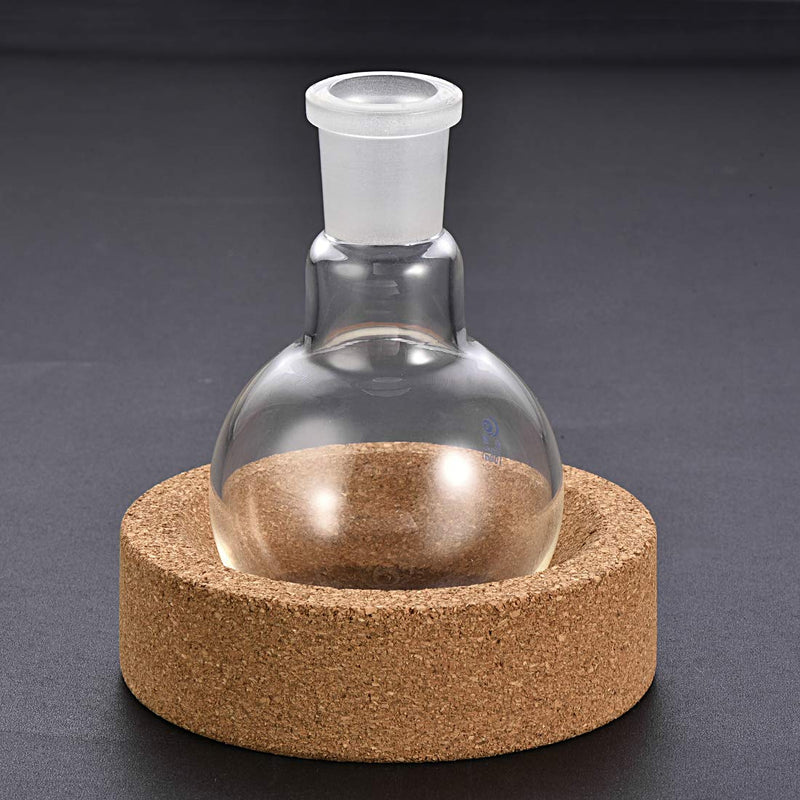 [AUSTRALIA] - uxcell Lab Flask Support Cork Stand 100mm Diameter Round Bottom Holder for 150ml-1000ml Flasks 2Pcs 
