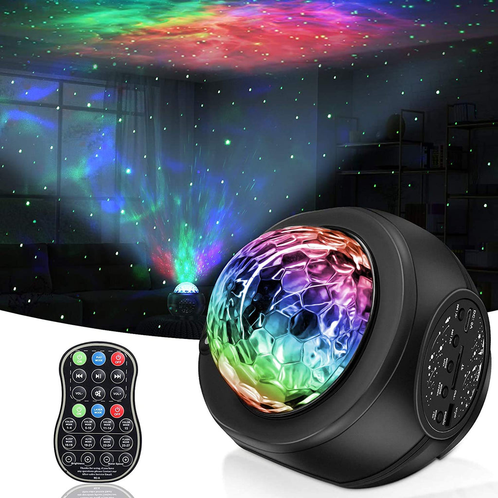 Star Projector RegeMoudal Night Light Projector with LED Nebula Cloud, Galaxy Starry Projector Light Build-in Bluetooth Stereo Music Speaker for Kids Adults Bedroom/Party/Birthday Gifts/Home Theatre