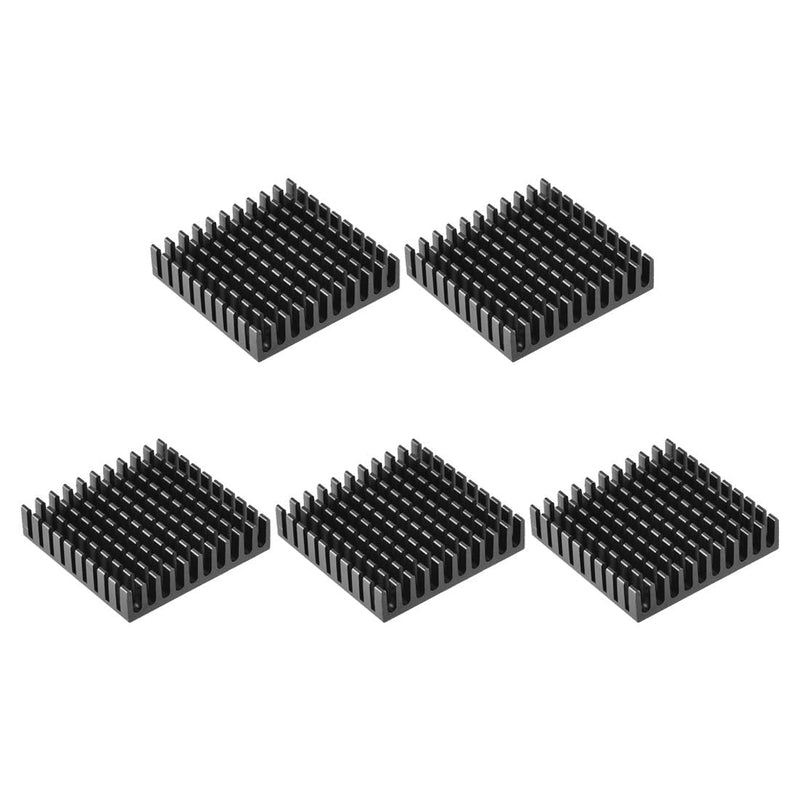 [AUSTRALIA] - uxcell Electronic Radiators Heatsink for MOS GPU IC Chip Black 45 x 45 x 10 mm 5pcs 45x45x10mm 