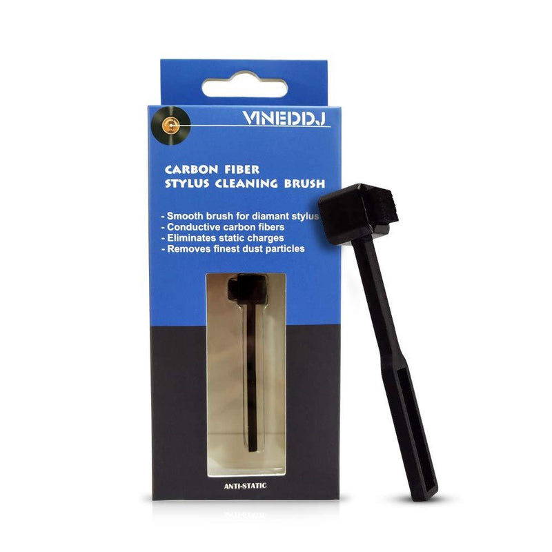 Vine ddj Vinyl Stylus Record Brush -Turntable Needle Cleaner - Debris Remover - Anti Static - Sound Quality Reviver.