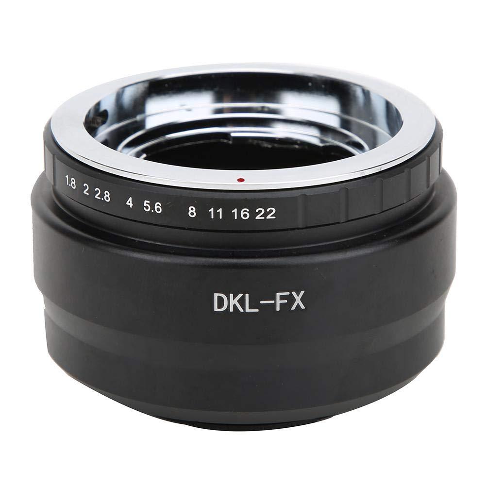 Tonysa DKL-FX Aluminium Alloy Manual Focusing Lens Adapter Ring for Voigtlander/Schneider DKL Lens to Fit for Fuji FX Camera Body