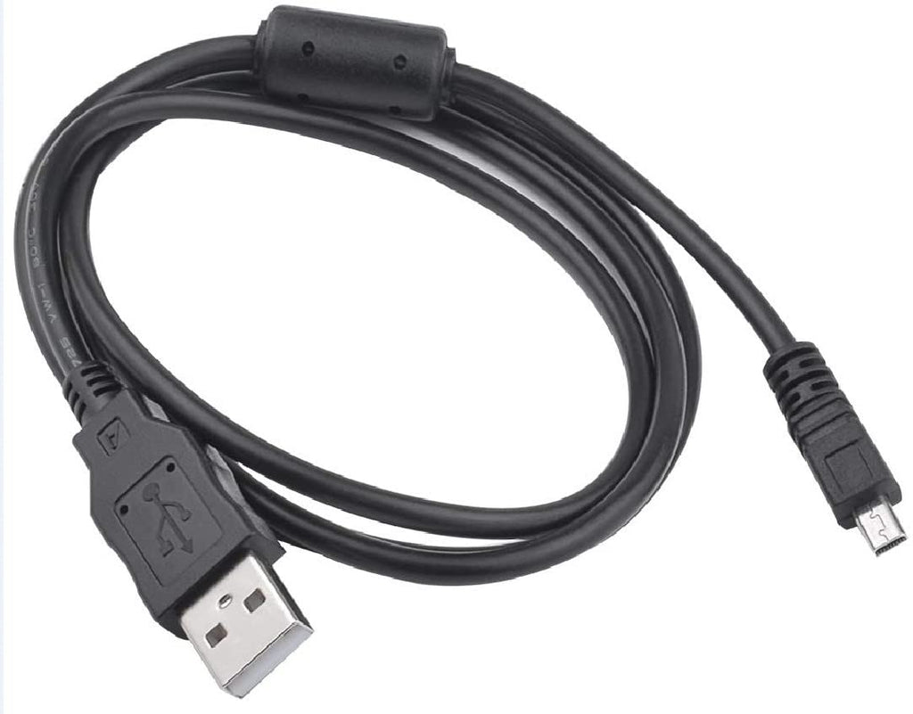 Replacement UC-E6 USB Cable Camera Transfer Charging Cord Compatible with Sony Cybershot Cyber-Shot DSCH200, DSCH300, DSCW370, DSCW800, DSCW830, DSC-H200, DSC-H300, DSC-W370, DSC-W800, DSC-W830