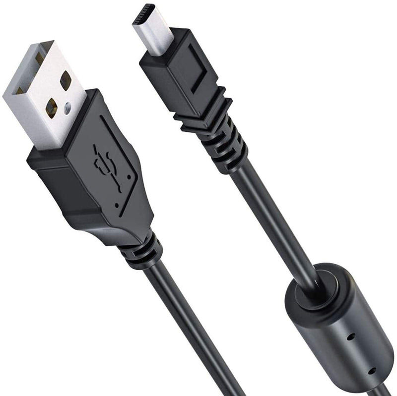 Saipomor Replacement UC-E6 UC-E16 UC-E17 USB Cable Cord Compatible with EX-Z890 EX-ZS5 Nikon Digital SLR DSLR D3200 D3300 D5000 D5100 D5200 D5300, Nikon 1 S2 1S2, 1 V1 1V1 Digital Cameras (3.3FT)