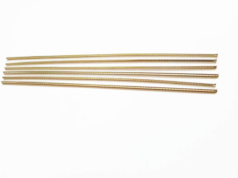 HENGYEE Guitar Fret Wires 2.2mm Copper Fretwire Compatible with Fender Gibson Electric or Acoustic Guitar Fingerboard Replacement. 2.2mm/150cm straight White Copper