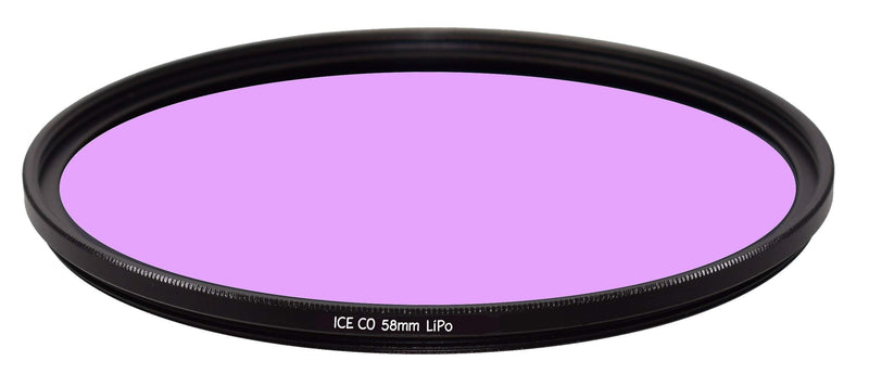 ICE CO 58mm Slim MC LiPo Filter Broadband Light Pollution Reduction for Night Sky/Star 58