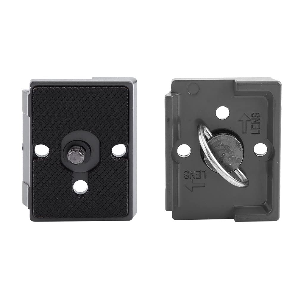 200PL-14 Photography Quick Release Plate 1/4 Screw Hole Metal Alloy Camera Adapter Fit Plate for 200PL-14, 5.1 x 4.1cm / 2.0 x 1.6inch (L x W)