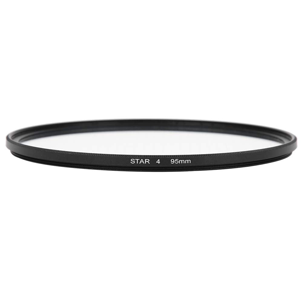 Star Filter Star Lens Filter 95mm 4Line Starlight Night Photography Shooting for Nikon Lens for Sony