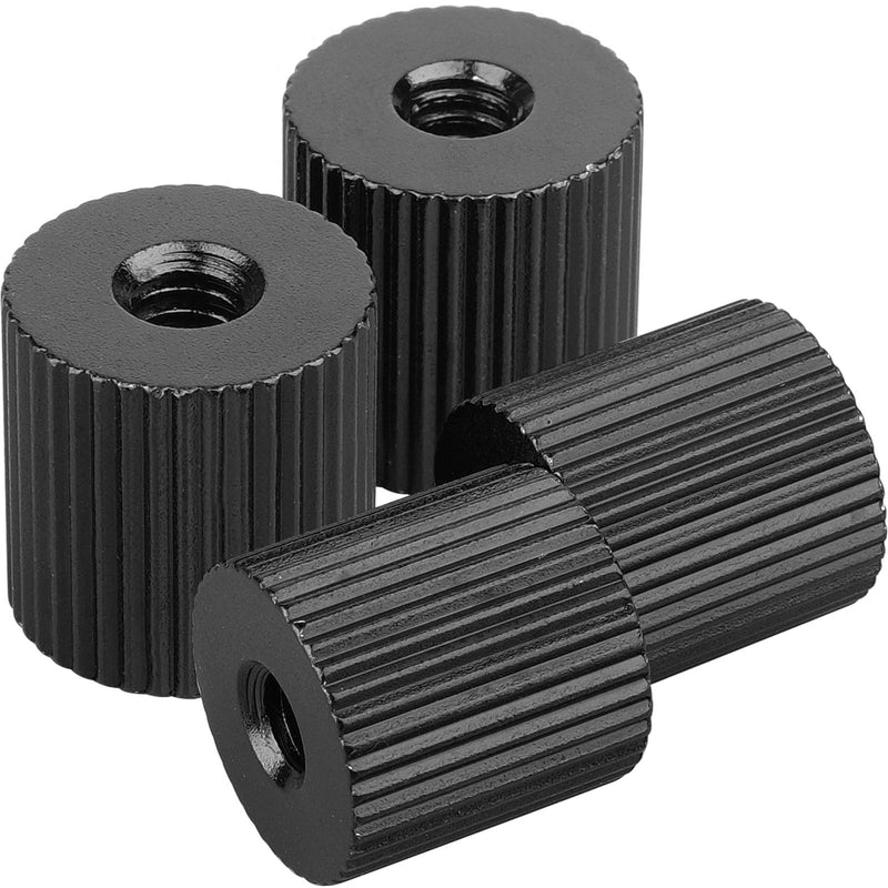 Tripod Nut Connection Nut, ChromLives Barrel Nut Screw for Magic Arm, 1/4''-20 Thread Hole Tripod Mount Screw for Articulating Magic Arms Tripod Rigs Replacement, 4Pack 4pack tripod nut