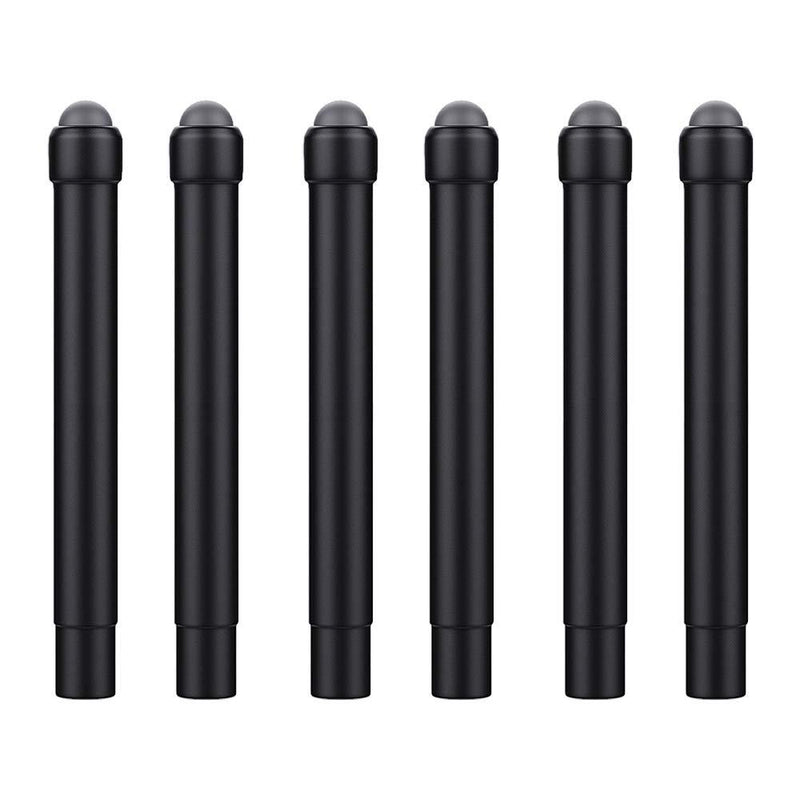 MoKo Pen Tips for Surface Pen (6 Packs), Surface Pen Tip Replacement Kit Compatible with Surface Pro 2017 Pen (Model 1776) / Surface Pro 4 Pen, 3 HB Original Pen Nibs Refill for Stylus Pen, Black 6*HB