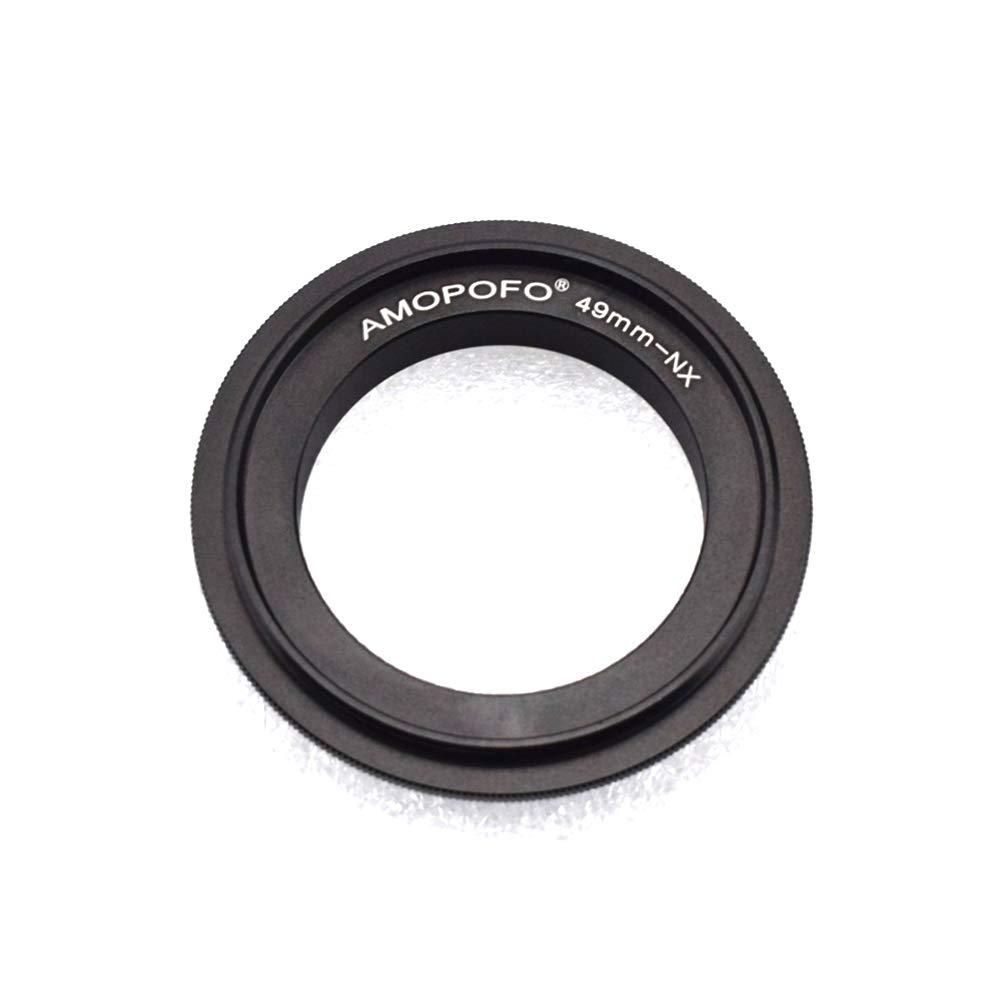 49mm-NX Macro Reverse Mount Adapter Ring,& for Samsung NX Camera NX1 NX3000 NX2000 NX300M NX300 NX1000 NX210 NX200 NX30 NX20 NX5,Macro Shoot. 49mm to NX Reverse Ring