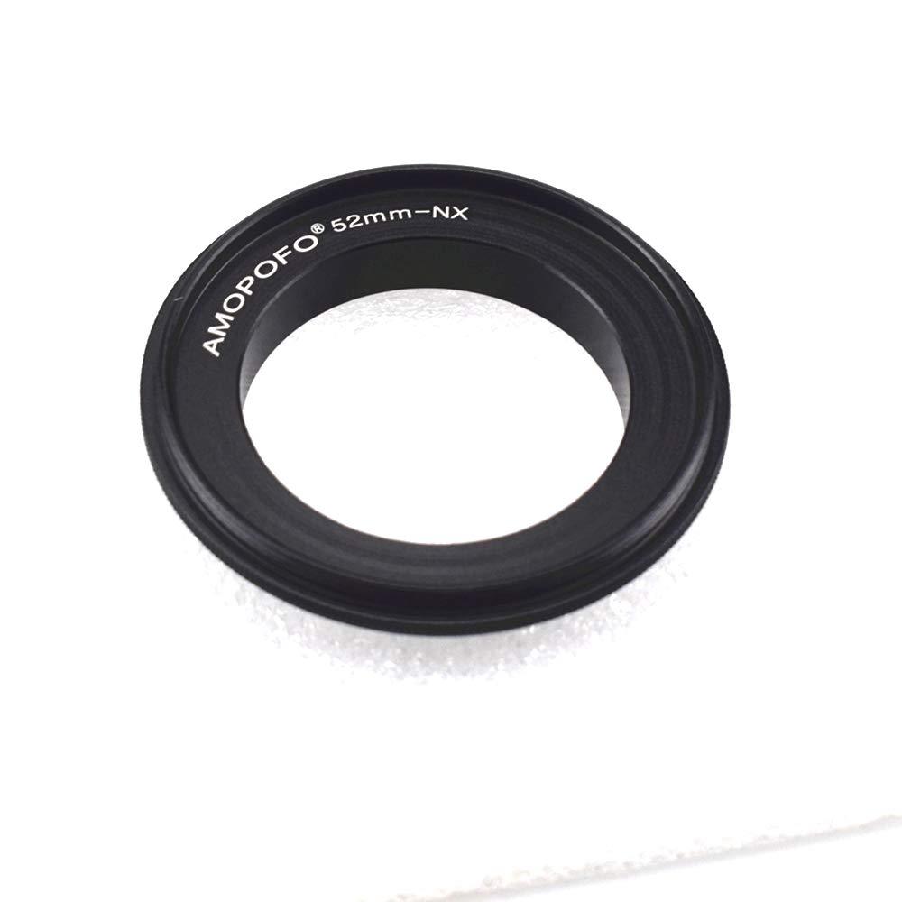 52mm-NX Macro Reverse Mount Adapter Ring,& for Samsung NX Camera NX1 NX3000 NX2000 NX300M NX300 NX1000 NX210 NX200 NX30 NX20 NX5,Macro Shoot. 52mm to NX Reverse Ring