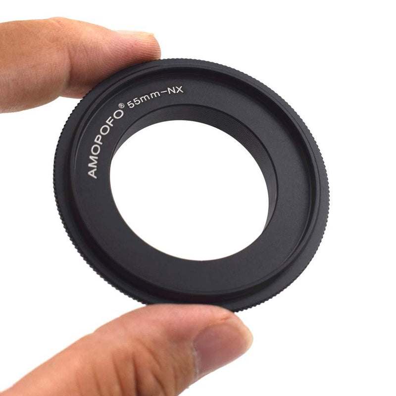 55mm-NX Macro Reverse Mount Adapter Ring,& for Samsung NX Camera NX1 NX3000 NX2000 NX300M NX300 NX1000 NX210 NX200 NX30 NX20 NX5,Macro Shoot. 55mm to NX Reverse Ring