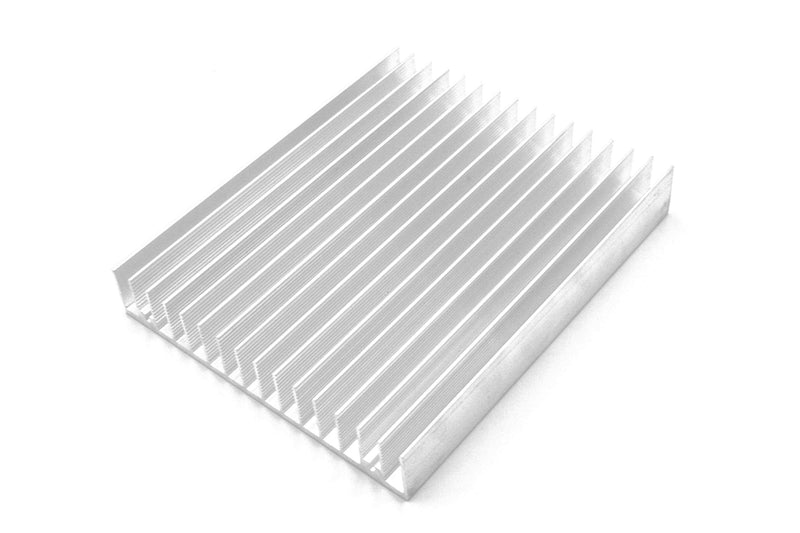 eivvia 150×100×18 1pcs Control System Components Aluminum Alloy Profile Heat Sink/Multimedia Equipment Aluminum Heat Sink