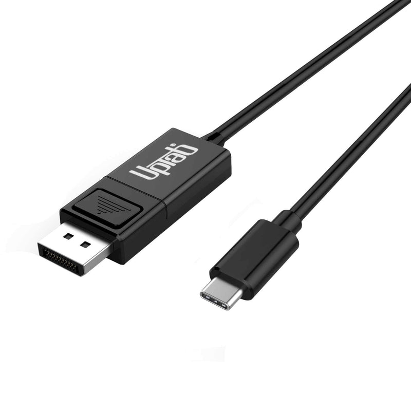 UPTab USB C to DisplayPort Cable 8K/60Hz or 4K/120Hz (2M/6.56FT) Thunderbolt 3 to DP Bi-Directional DP to USB-C Cable Compatible with Thunderbolt 3