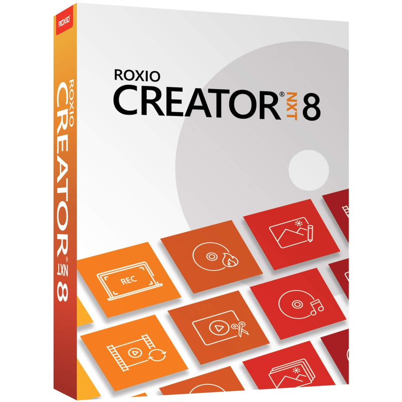 Roxio Creator NXT 8 | CD/DVD Burning and Creativity Suite [PC Disc] Standard