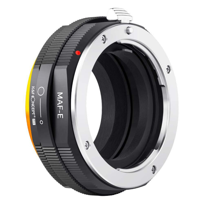 K&F Concept Lens Mount Adapter for Sony Alpha Minolta AF A-Type Lens to Sony NEX E-Mount Mirrorless Camera with Matting Varnish Design MAF-NEX