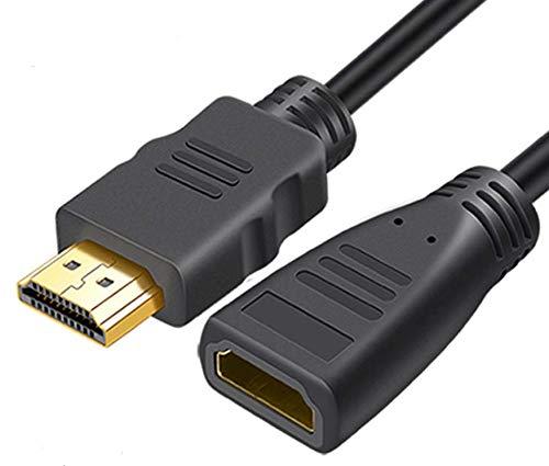 HDMI Extender for Fire TV Stick/Roku Streaming Stick/Chrome Cast Male to Female HDMI Extension Adapter Cable Converter 6.6FT Long