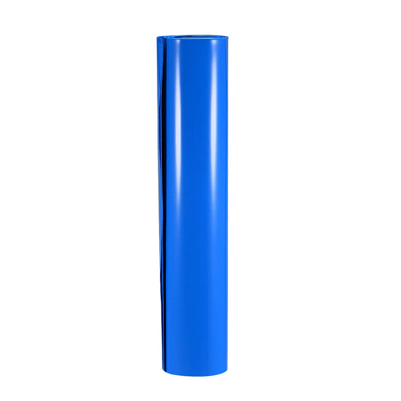 [AUSTRALIA] - uxcell Battery Wrap, 350mm Flat Width 220mm Dia 1m PVC Heat Shrink Tube Wraps for Big Battery Pack Blue 