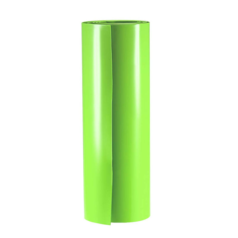 [AUSTRALIA] - uxcell Battery Wrap, 240mm Flat Width 153mm Dia 1m PVC Heat Shrink Tube Wraps for Big Battery Pack Green 