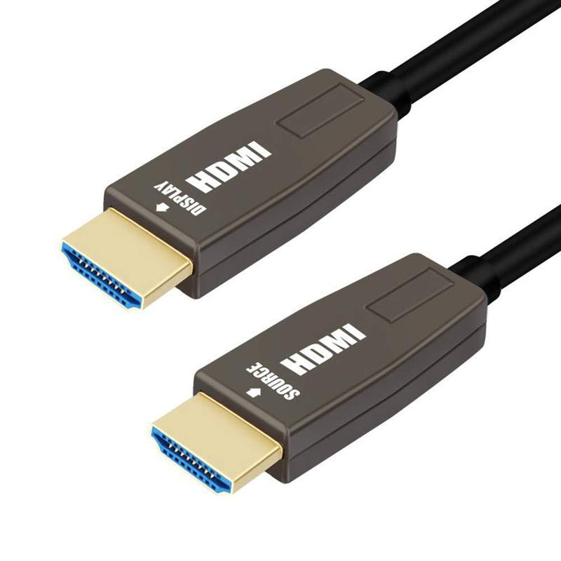 BlueAVS 4K HDMI Fiber Optical Cable 10FT, HDMI 2.0 Cable 18Gbps 4K@60Hz ARC CEC HDCP High Speed Slim HDMI Cable