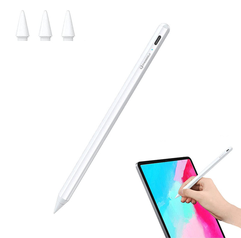 Energsolo Stylus Pen for iPad with Palm Rejection,Tilt, for iPad Air 3rd/4th Gen iPad (2018-2020) iPad Pro 2018-2021 (11/12.9 inch), iPad 6th-8th Gen, Ipad Mini 5 Magnetic Design