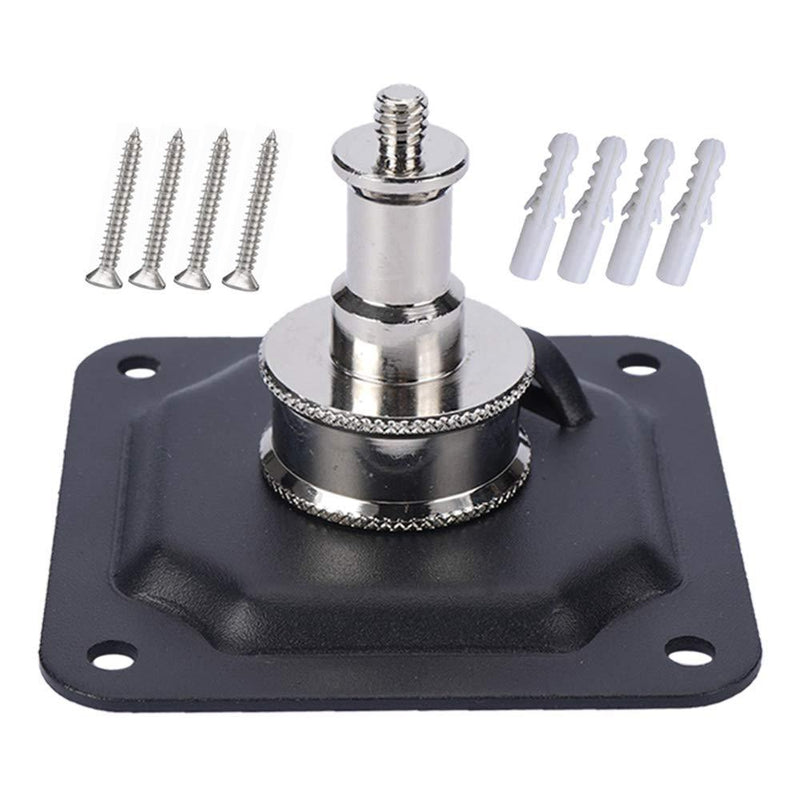 Light Wall and Ceiling Mount with 5/8" Stud and 1/4" Thread with Screws for Photo Studio Video Flash Strobe Photography