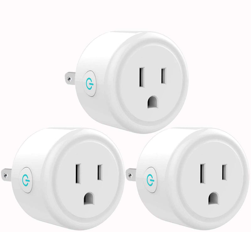 Premier Accessory Group Alexa Google Home Certified Smart Plugs Compatible with Smart Home Devices (Pack of 3)