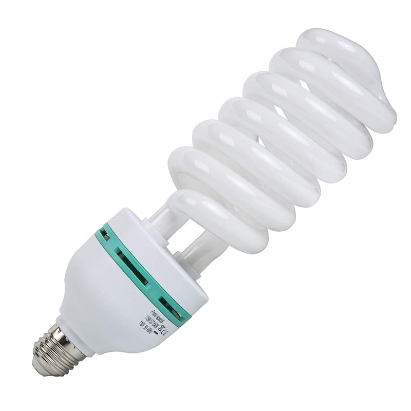 Photography 150W Compact Fluorescent CFL Daylight Balanced Bulb for Photography & Video Studio Lighting