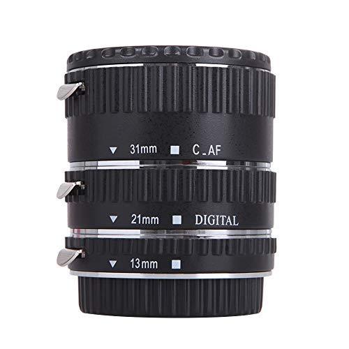 Metal Mount Auto Focus AF Macro Extension Tube Ring Set 12mm,20mm,36mm for Canon EF EF-S Lens DSLR Camera and EF EF-S Series Lens,Macro Tube e Mount for Canon