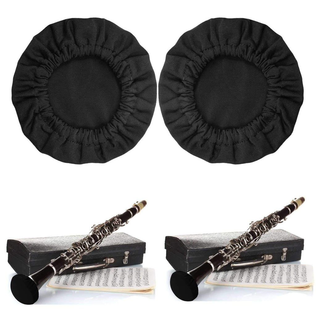 Snowki 2Pcs Reusable Music Instrument Bell Cover - 3' Thickening Trumpet cover for Clarinet,Oboe Bell Cover 3in