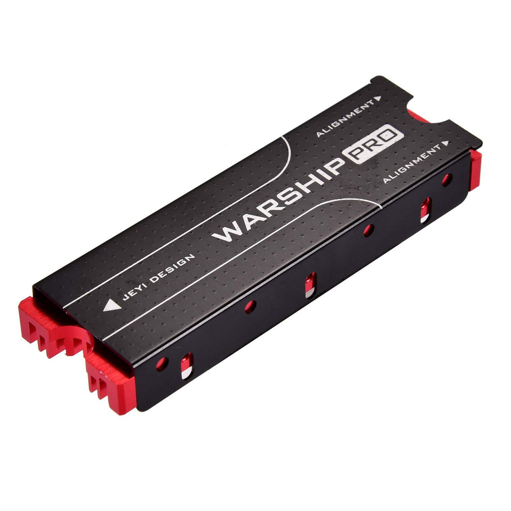 M.2 2280 SSD Heatsink, PCIE NVME or SATA m2 2280 SSD Double-Sided Heat Sink - Red