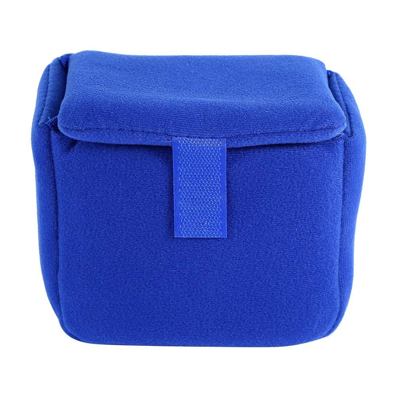 Camera Bag Insert, Padded Camera Bag Insert, Shockproof Camera Case Insert Bag Velvet Portable Partition Camera Padded Bag for Protecting Dslr Camera Blue